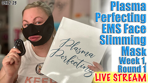 Live Plasma Perfecting EMS Face Slimming Mask, Week 1 Round 1| Code Jessica10 Saves you money
