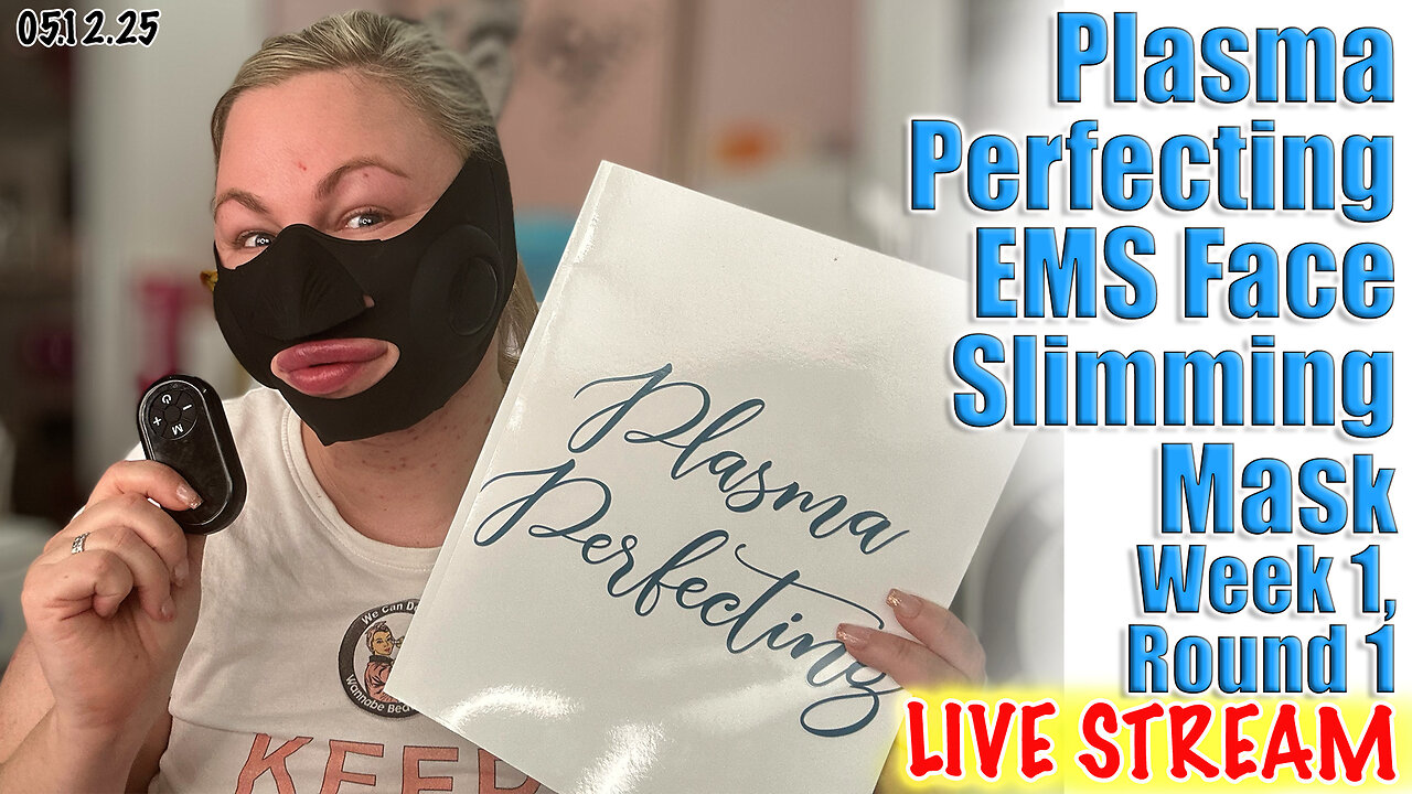 Live Plasma Perfecting EMS Face Slimming Mask, Week 1 Round 1| Code Jessica10 Saves you money