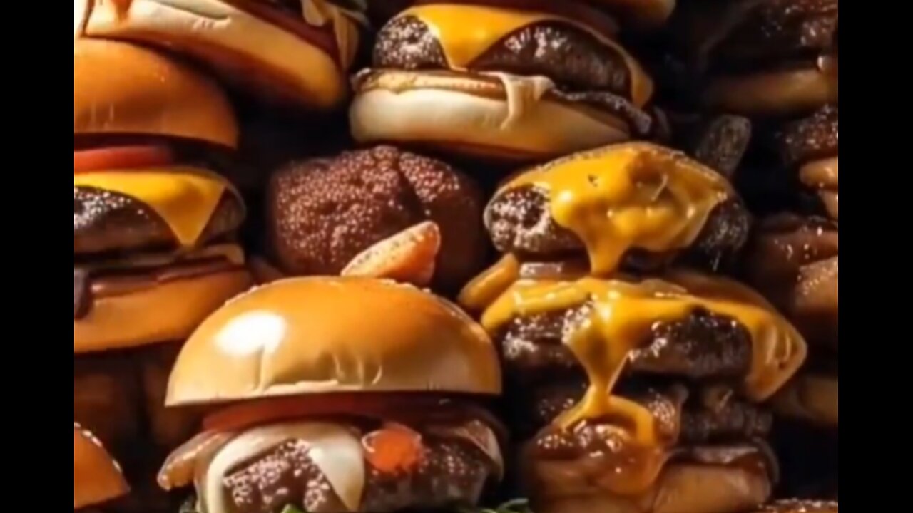 McDonald's has 200 million hamburgers a month but still we don't see no cows being slaughtered