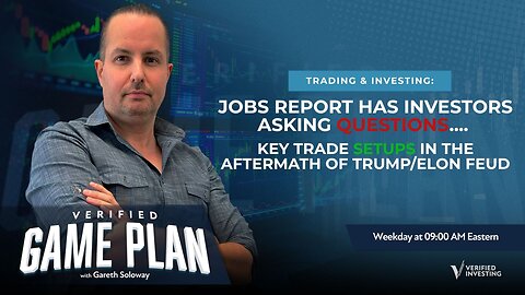 Major Trade Levels After Jobs Report And In The Aftermath Of Trump/Elon Slamdown