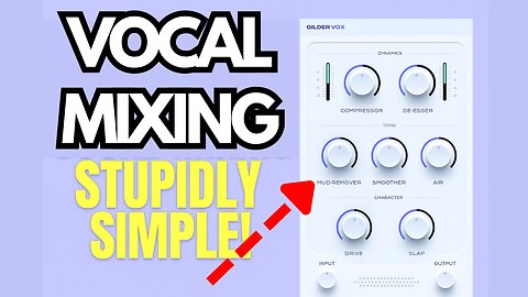 GilderVox Killer Vocal Tone in Seconds - Mix Vocals Like a Pro with This $29 Game-Changer!