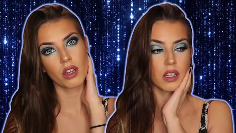 BLUE SMOKEY DEFINED CUT CREASE - MAKEUP TUTORIAL 