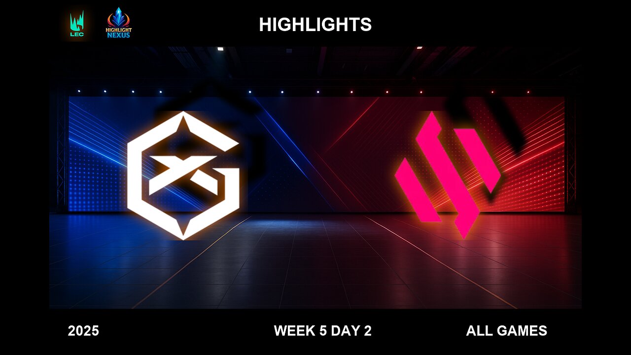 GX vs BDS Highlights ALL GAMES - LEC Spring Split W5D2 2025 - GiantX vs Team BDS