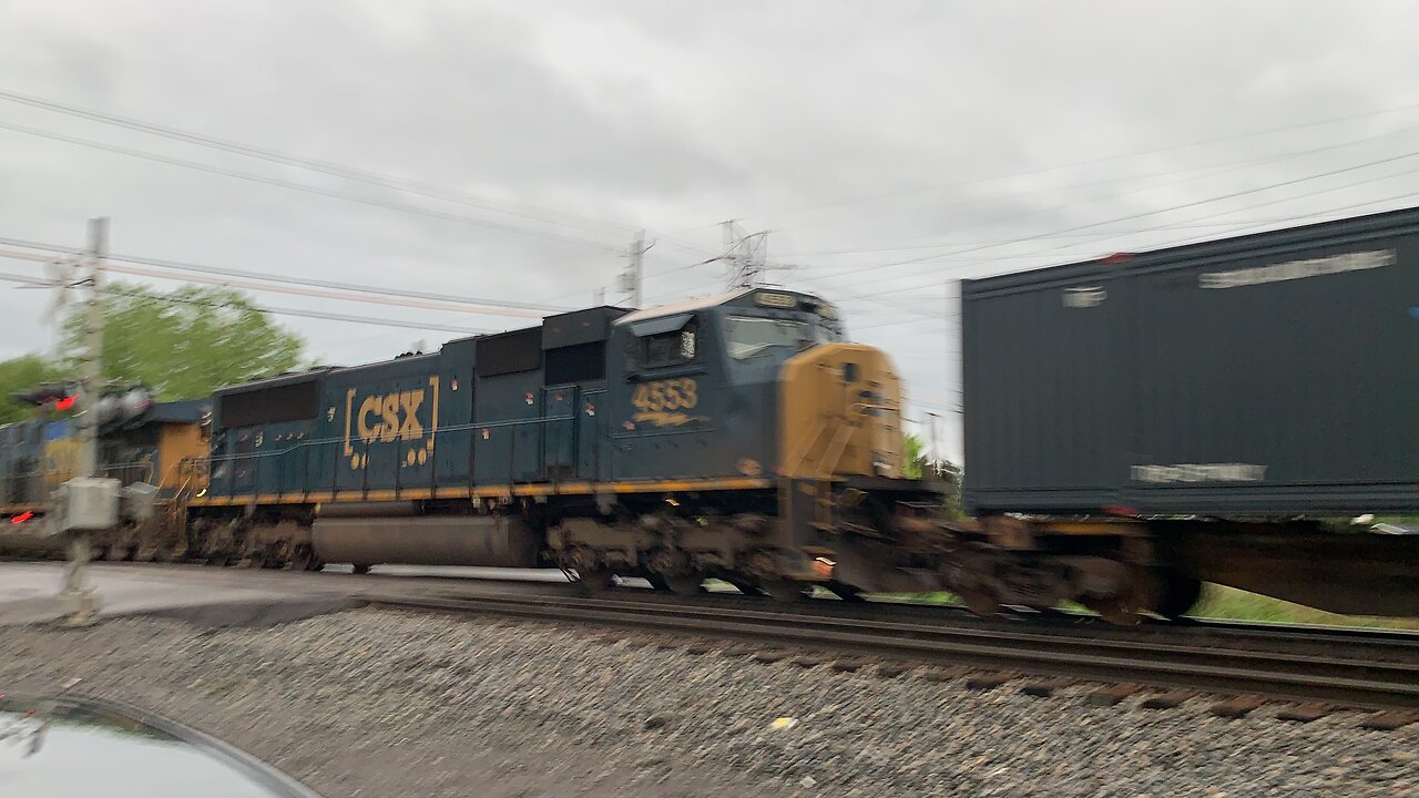 Lightning Fast CSX Train part 20 Phantom Freight