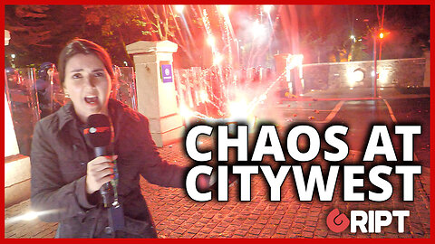 Protest held outside Dublin asylum hub