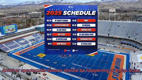 Boise State has the right path in front of them in 2025 to make the playoffs