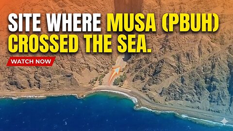 Divine Power: Musa (AS) 🌊✨ Parts the Sea 😱🔥 Legendary Miracle of Faith 🙏⚡