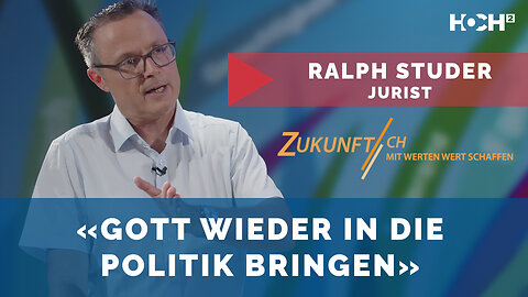 Jurist & Lehrer Studer: Werte statt Zeitgeist – Wie unsere Gesellschaft Zukunft finden kann