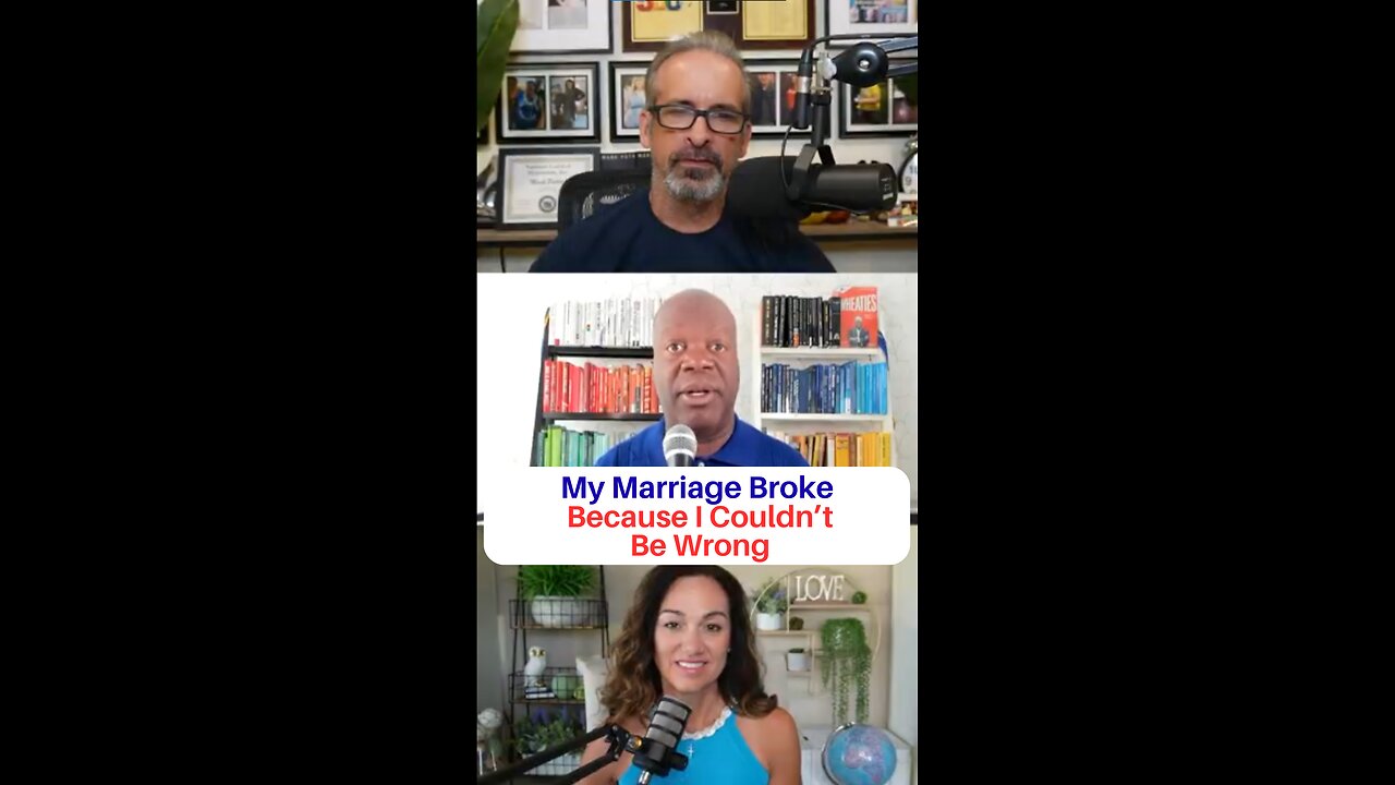 My marriage Broke Because I Couldn't Be Wrong