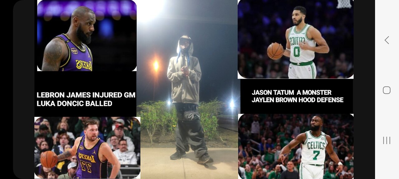 LAKERS VS CELTICS GAME LEBRON JAMES GOT INJURED ON A COMEBACC LUKA DONIC JASON TATUM JAYLIN BROWN💪🏾🔵