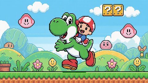 Yoshi Story 1-1 - 1-4