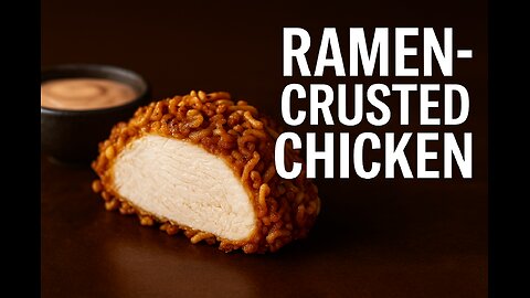 Ramen-Crusted Chicken (Crispy FlavorVille Hack)