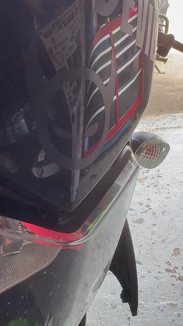 250720 Baby Devil brake lever replaced