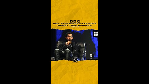 @ddg 100% streamers make more money than rappers