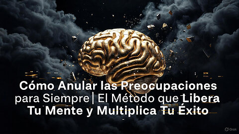 Cómo Anular las Preocupaciones para Siempre | El Método que Libera Tu Mente y Multiplica Tu Éxito