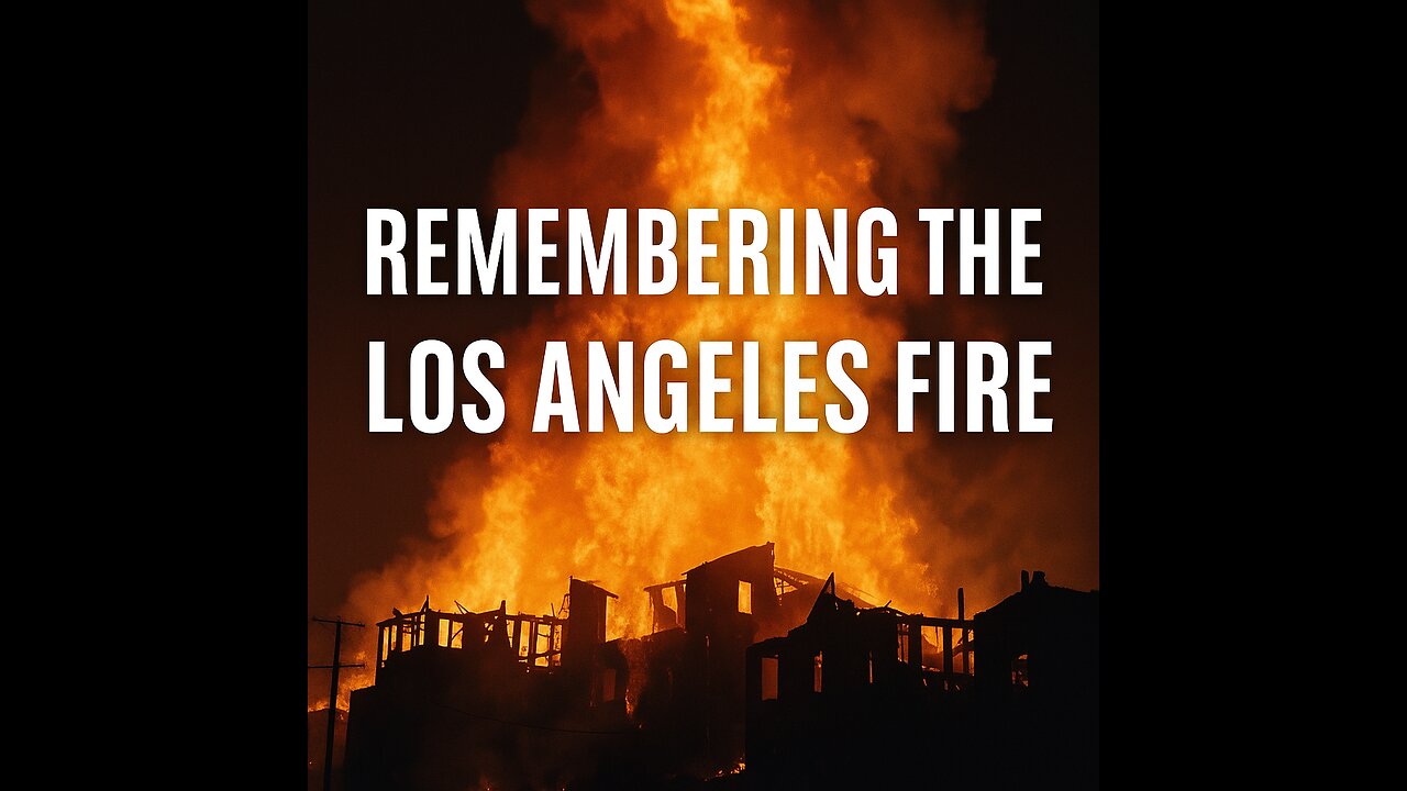 Remembering the Los Angeles fire!