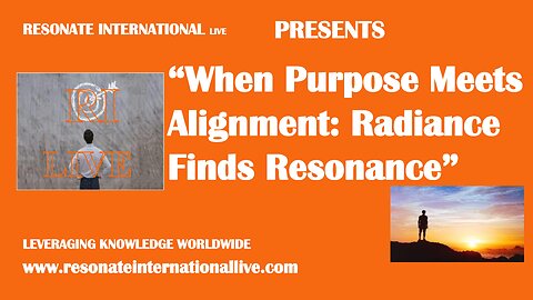 “When Purpose Meets Alignment: Radiance Finds Resonance”