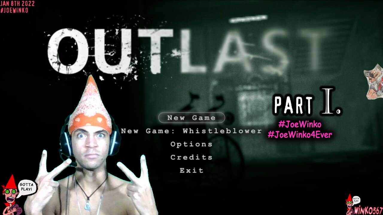 Outlast Live Stream Part I (Jan 8th 2022) - CaptainIGC & Joe Winko