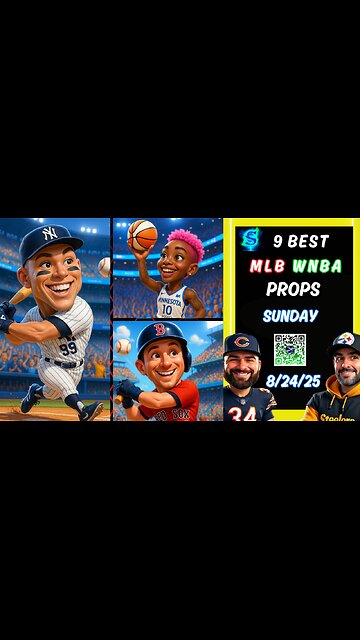 🔥9 BEST SUNDAY PRIZEPICKS MLB PROPS | ⚾️ MLB PICKS TODAY | WNBA 8/24