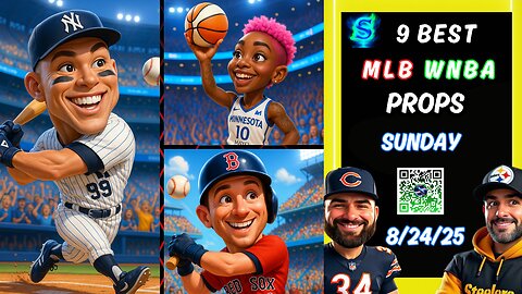 🔥9 BEST SUNDAY PRIZEPICKS MLB PROPS | ⚾️ MLB PICKS TODAY | WNBA 8/24