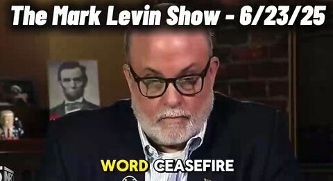 Trump wakes up to being sucked into war with Iran Mark Levin Flamethrows Trump for wanting peace