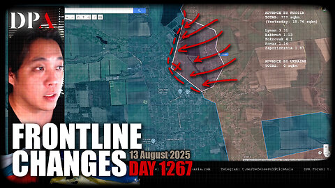 [ Ukraine Frontline Changes ] RUSSIA ENTERS ZARICHNE!!! Flanking north of Kostyantynivka detected!