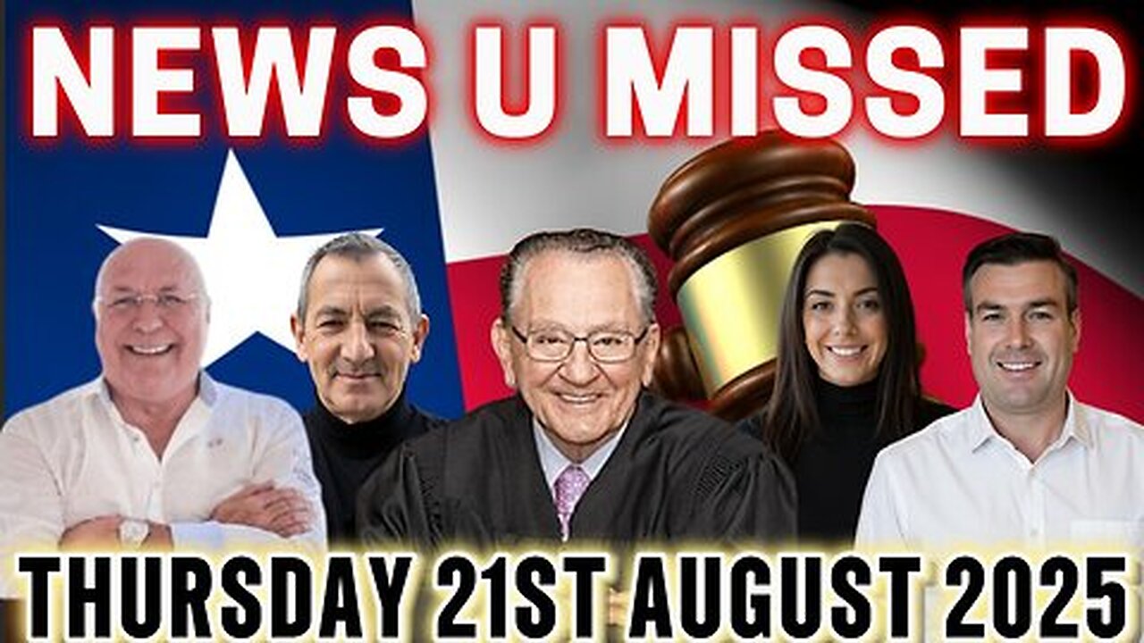 CHARLIE WARD DAILY NEWS WITH CHARLIE WARD PAUL BROOKER & WARREN THORNTON WEDNESDAY 21ST AUGUST 2025