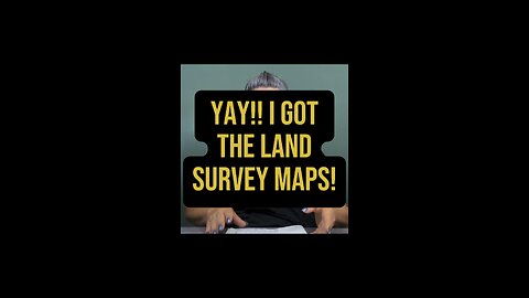 Yay, The Maps From Land Survey! ✅