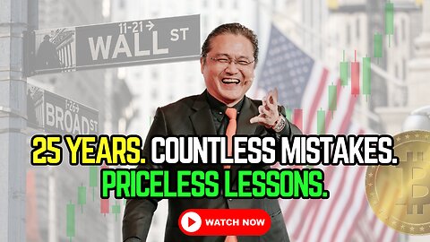 📉 25 Years. Countless Mistakes. Priceless Lessons.