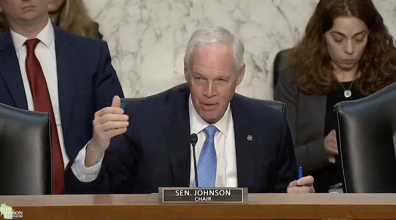 Senator Ron Johnson Asks PSI Hearing Witnesses for Citations