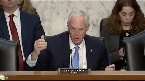 Senator Ron Johnson Asks PSI Hearing Witnesses for Citations