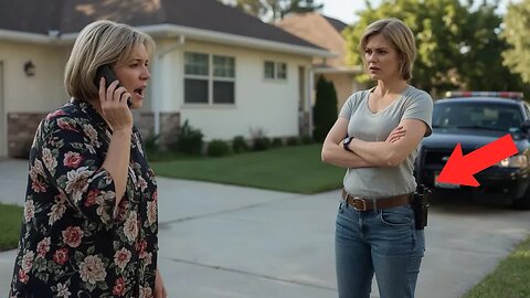 HOA Karen Called the Cops on My Wife for ‘Wearing a Gun’Didn’t Know She’s the New Chief of Police”!!