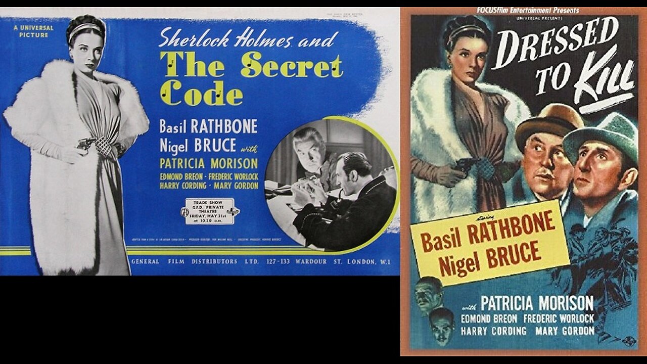 Sherlock Holmes And The Secret Code - AKA Dressed To Kill (1946) 720p