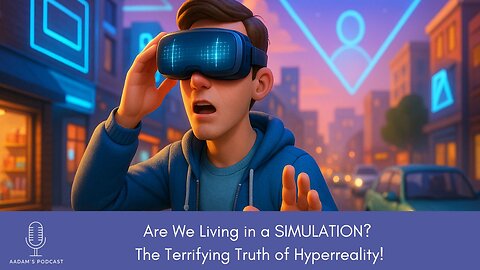 Are We Living in a SIMULATION? The Terrifying Truth of Hyperreality | Podcast-205