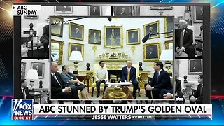ABC Stunned By Trump's Golden Oval Office