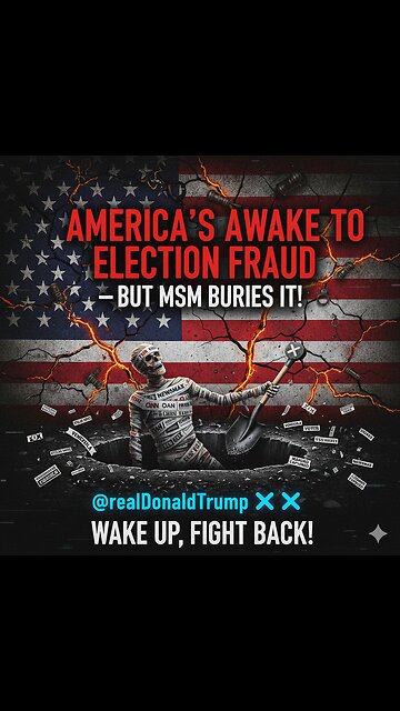 America's Awake to Election Fraud – But MSM Buries It!