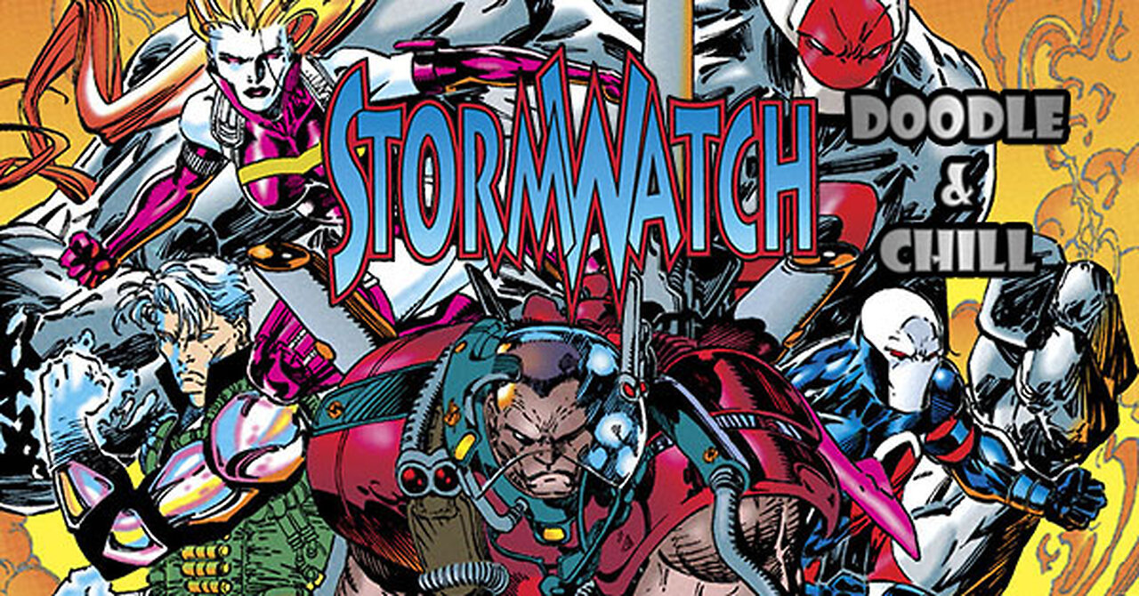 Doodle & Chill: Image comics founders Phase 2 StormWatch #StormWatch #imagecomics