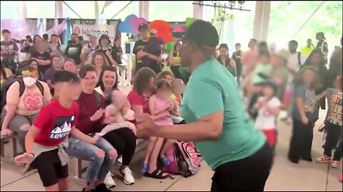 BLACK HOMO GROOMS BOYS HOW TO VOGUE & TWERK WHILE BRAINWASHED RETARDED MOTHER'S CLAP 😡