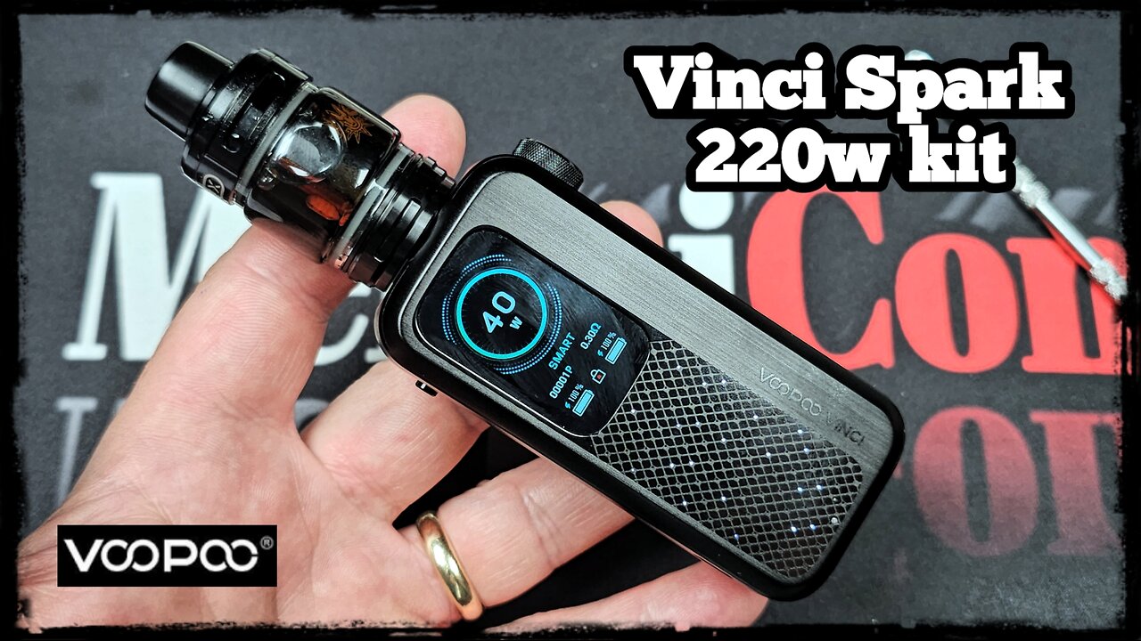 Vinci Spark 220w kit with Uforce X Tank by Voopoo "Ελληνική Παρουσίαση" “Greek review“