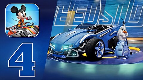 Disney Speedstorm - Gameplay Walkthrough Part 4 - Olaf (iOS, Android)