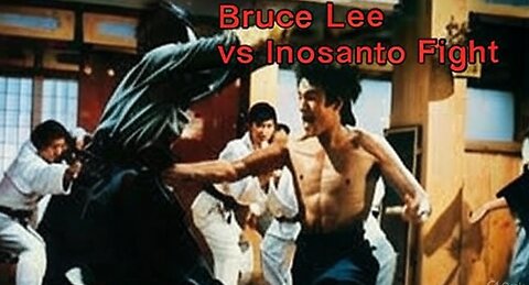 🔥 Bruce Lee vs Dan Inosanto Fight Scene - Epic Nunchaku Battle! 🥋 #BruceLee #DanInosanto