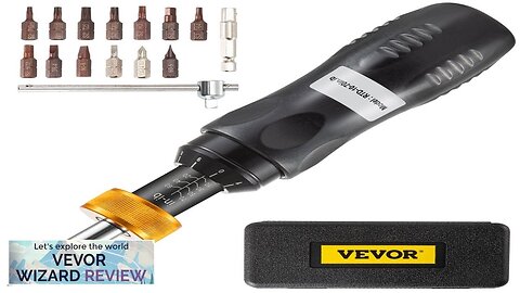 VEVOR Torque Screwdriver 1/4" Drive Screwdriver Torque Wrench Torque Screwdriver Review