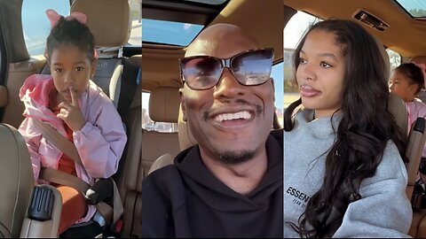 Tyrese Gibson's Heartfelt Moment with Daughters: True Blessings