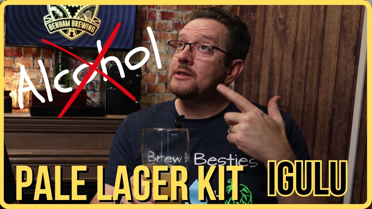 Pale Lager kit... but no Alcohol? iGulu's newest beer kit tested