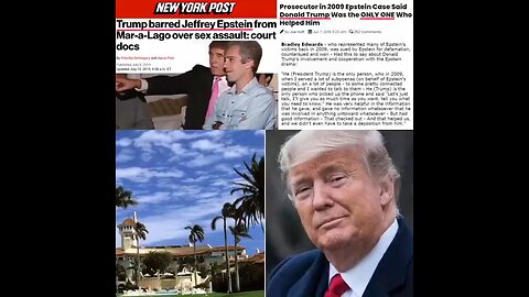 🔴🇺🇸 THE TRUTH ABOUT TRUMP & EPSTEIN