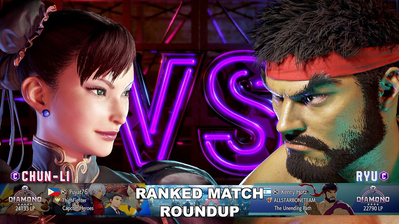 Kuya Kalbo SF6 Ranked Match Roundup. Chun Li 4 star Diamond Rank [Hori Fight Stick]