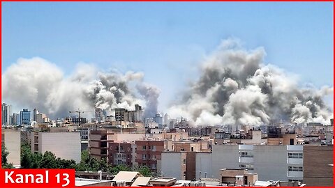 Tehran is under heavy bombardment： Strong blasts occur in city, government buildings are targeted