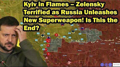 Kyiv in Flames – Zelensky Terrified as Russia Unleashes New Superweapon! Is This the End?