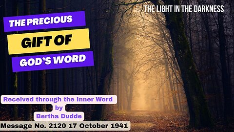 Precious Word, Lost Light