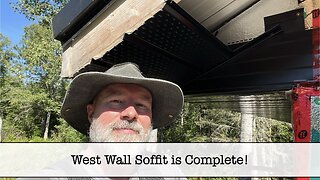 Building the Shop - Part 77 - Completed the Soffit & Bird Boxes on the West Wall